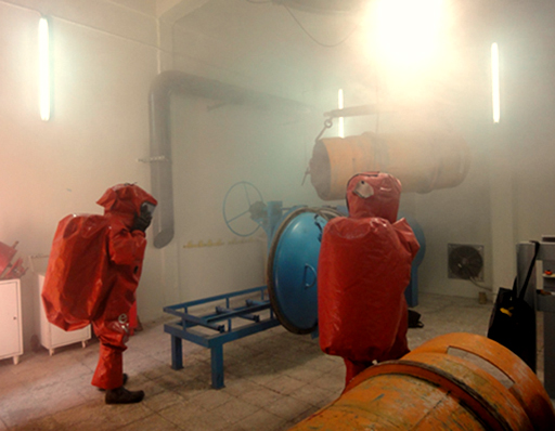 مسمومیت ۹ کارگر با گاز کلر در کاغذ سازی پارس