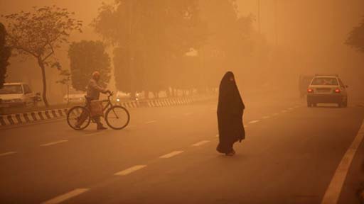 بیماری سالانه پنج هزار نفر در اثر پدیده ریزگردها در خوزستان