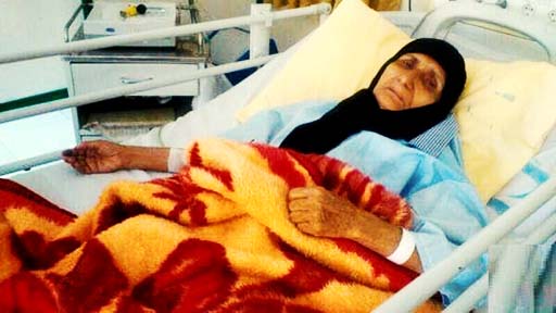 مادر ستار بهشتی در بیمارستان بستری شد