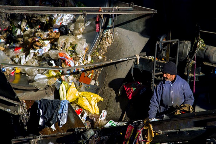 کارگران سایت پسماند زباله کهریزک تهران / گزارش تصویری