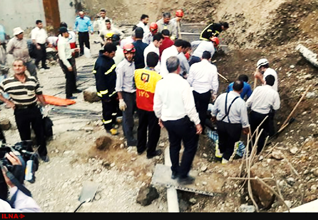 کشته و زخمی شدن ۴ کارگر در گودبرداری غیراصولی در ارومیه