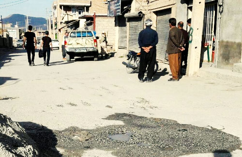 نیروی انتظامی با صاحبان احشام باربر در دیزج مرگه‌ور برخورد می‌کند