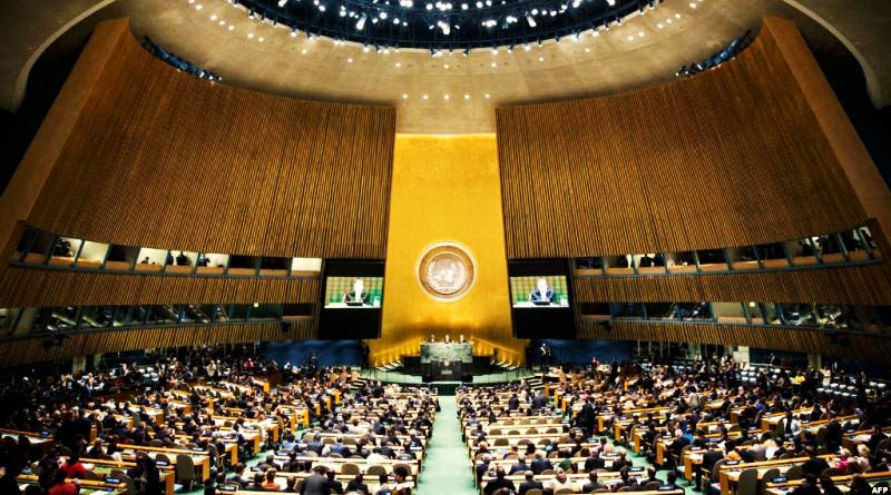 قطعنامه علیه نقض حقوق بشر در ایران در مجمع عمومی سازمان ملل تصویب شد