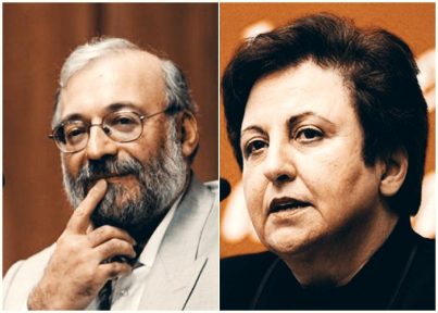 شیرین عبادی: جواد لاریجانی در حوزه حقوق بشر بدون استدلال صحبت می‌کند