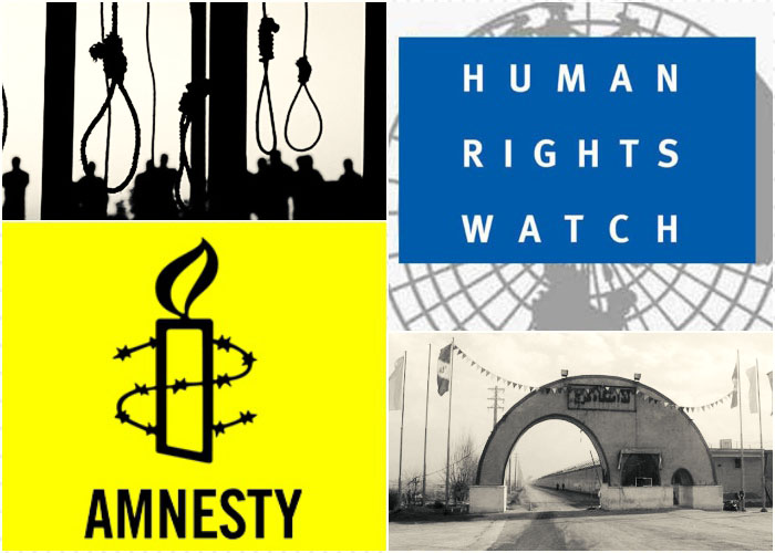 درخواست عفو بین‌الملل و دیده‌بان حقوق بشر برای توقف روند اعدام دوازده زندانی در ایران