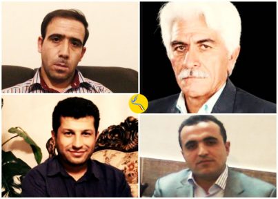 صدور حکم مجموعاً ۴۵ سال حبس و هشت سال تبعید برای چهار فعال مدنی