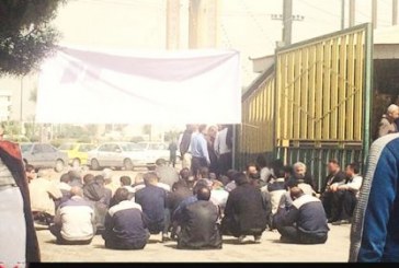 تجمع صدها کارگر شرکت «حمل ونقل خلیج فارس» بابت مطالبات مزدی
