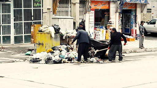 اعتراض مردم و فعالان محیط زیست به تخلیه زباله‌های مریوان در اطراف این شهر