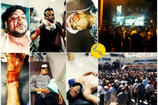 اعمال خشونت شلیک مستقیم گلوله به تظاهرات‌کنندگان کازرون؛ فضای شهر همچنان امنیتی است